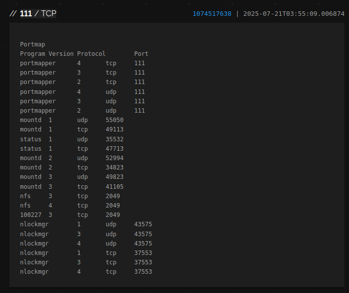 Available port mapper