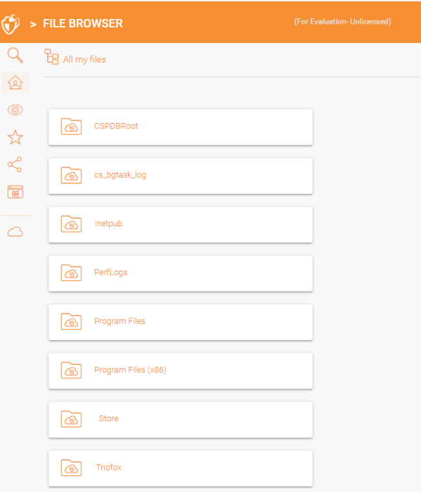 Successfully accessing Windows C drive from personal home drive